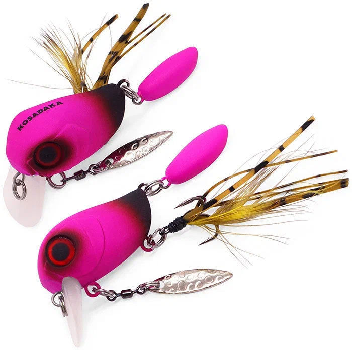 Воблер Kosadaka Micro Tappy 54F плов. 54мм, 4.8г., 0-0.2м, цв.PP