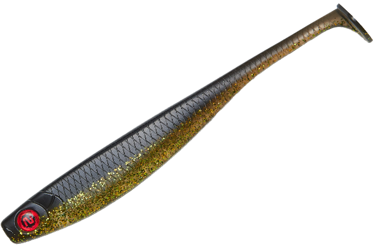 Силиконовая приманка Narval Fishing Skinny 10см #047-Black Gold (5шт/уп)