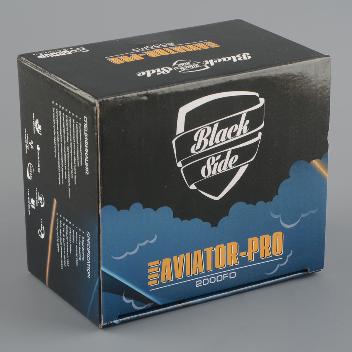 Катушка безынерц. Black Side Aviator Pro 2500FD 8+1 bb