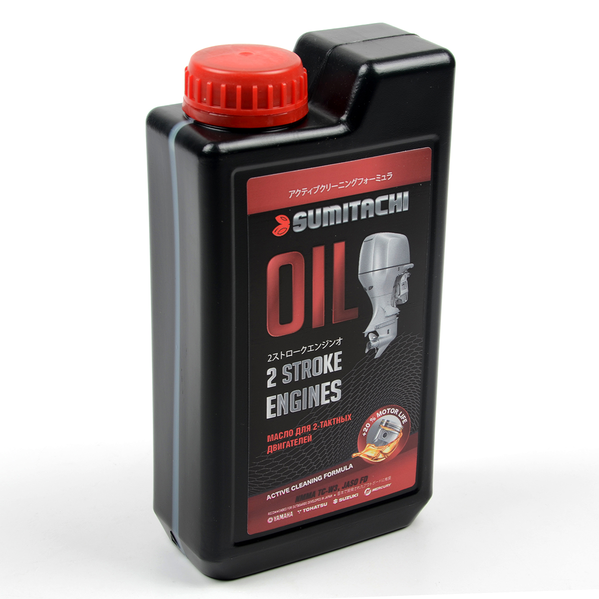 Компонент Sumitachi для 2-х тактных моторов 2-stroke engines Oil TC-W3 1,0л