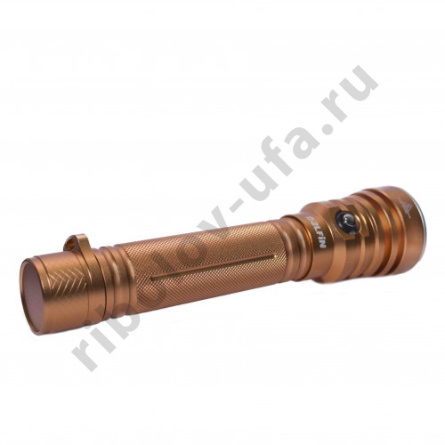 Фонарь подводный Delfin Т25 2500 люмен, свет белый, ручной, без аккумулятора (2 аккум. 26650)