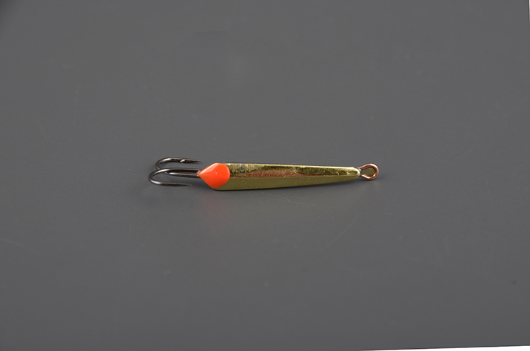 Блесна зимняя Пирс Лонг малый 0,8 гр., латунь, с 2-мя крючками 