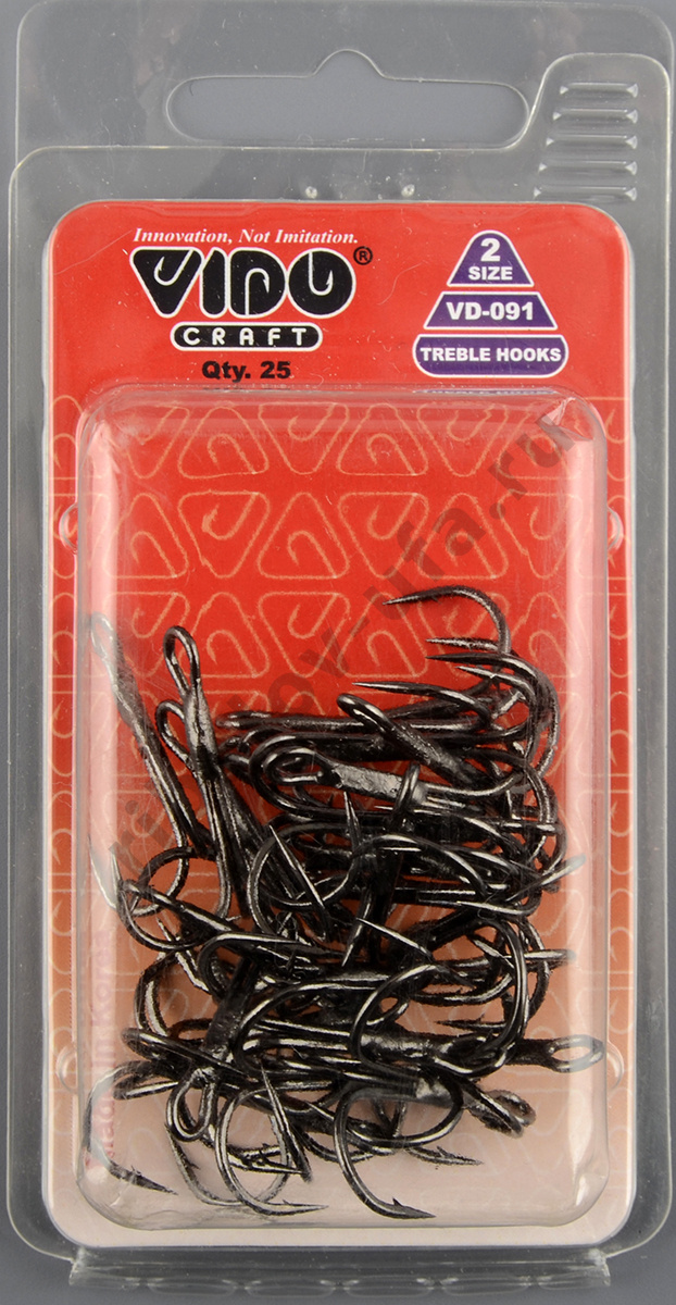 Крючок-тройник Vido VD-091 № 2  