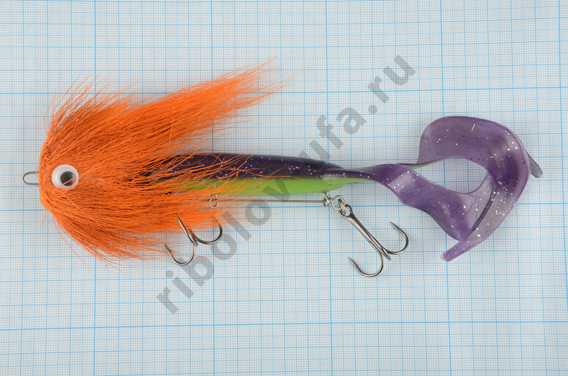 Стример Стримера НН голова Mouse на винной пробке Щука таймень, кр 3/0, Олень (бактейл) цв. 64