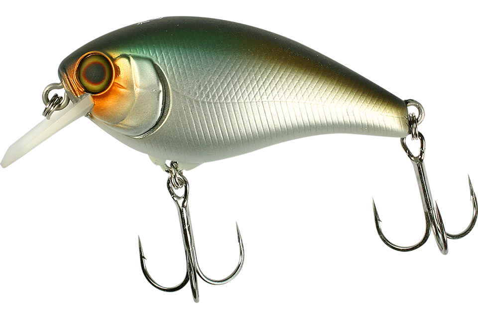 Воблер Jackall Aska дл. 4.5 мм, гл. 1.0-1.5 м, 4.6 гр., floating, цв. shibu silver