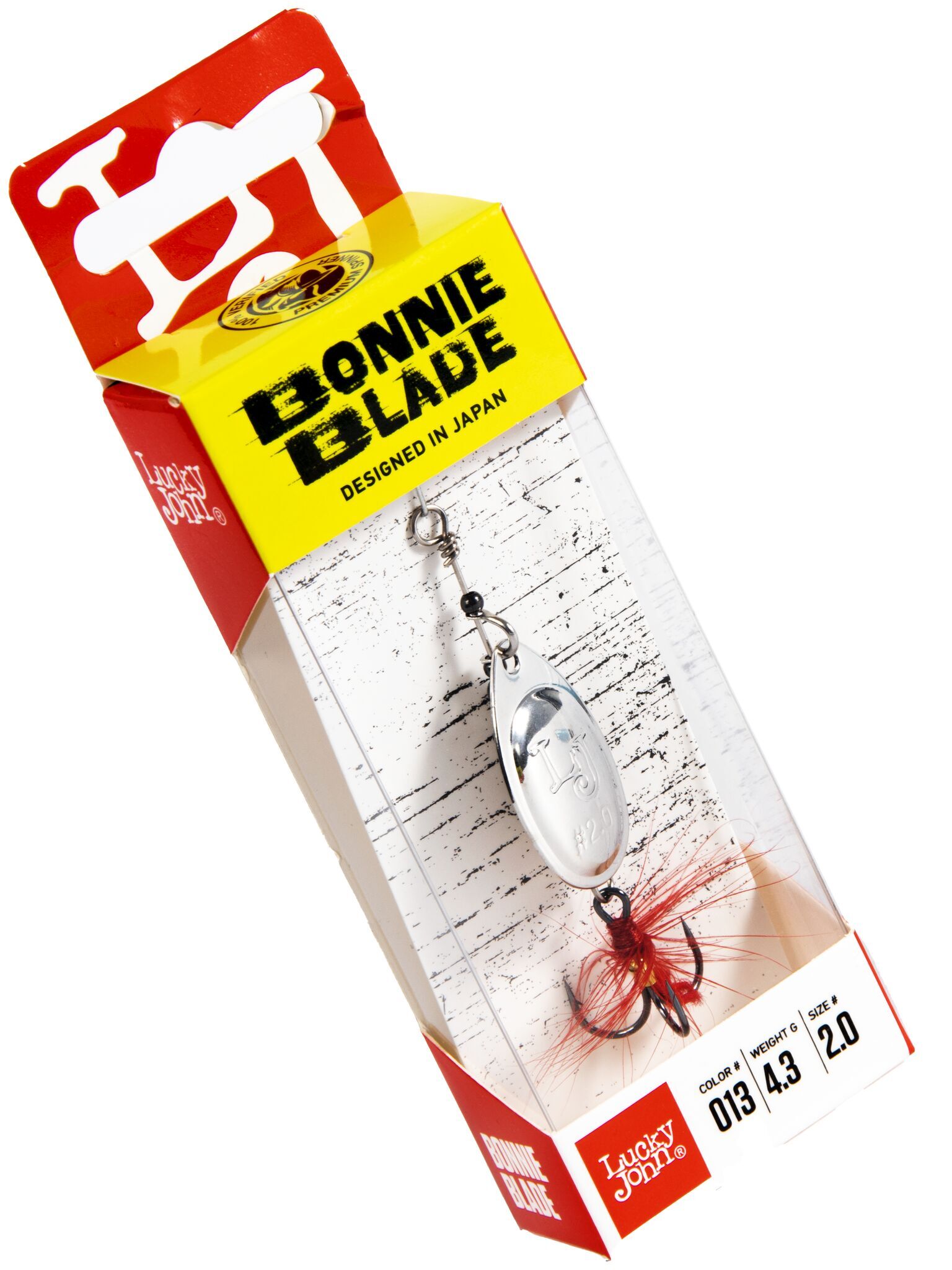 Блесна вращ. Lucky John Bonnie Blade #02, 4.3гр., цв. 013