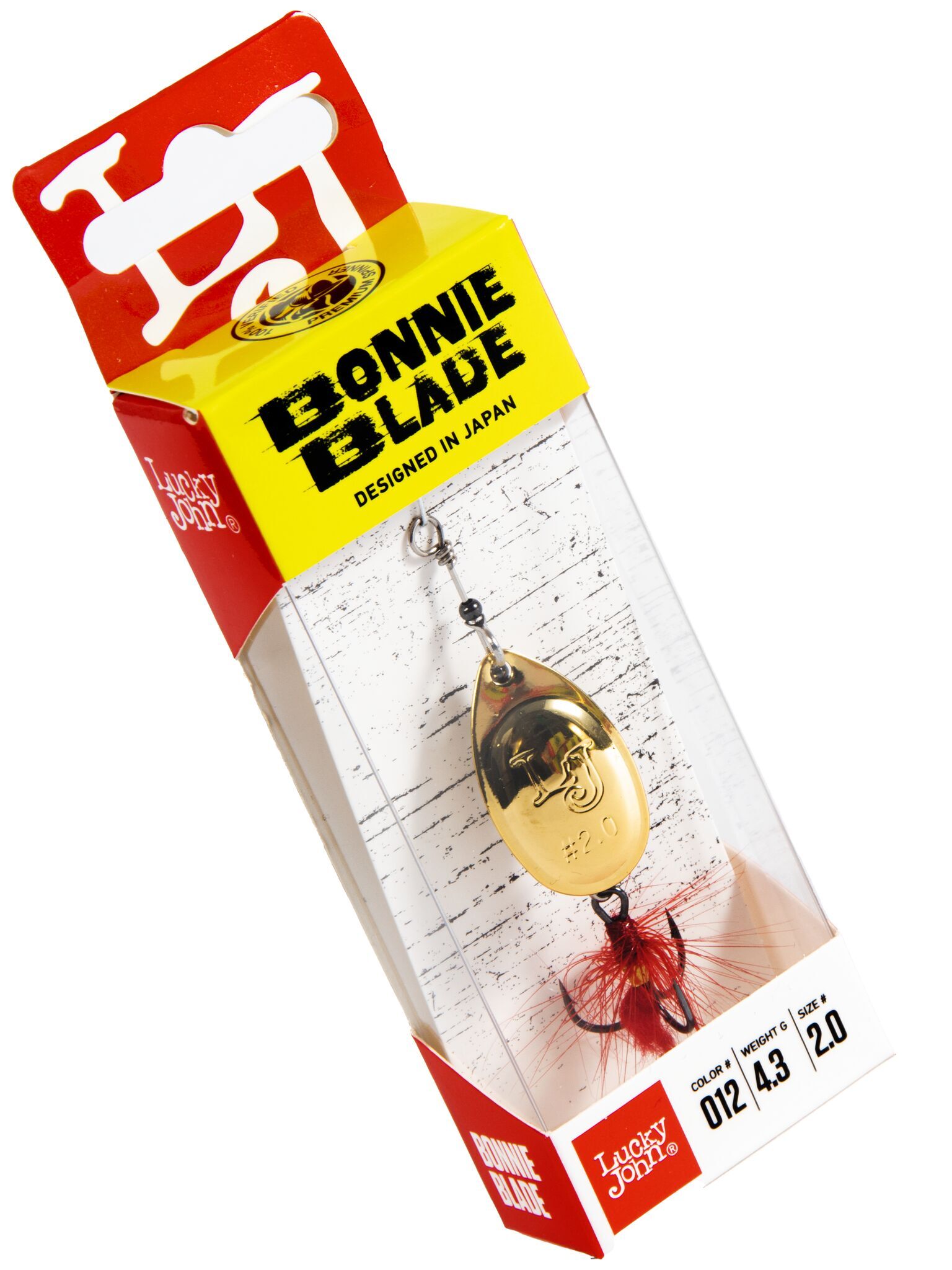 Блесна вращ. Lucky John Bonnie Blade #02, 4.3гр., цв. 012