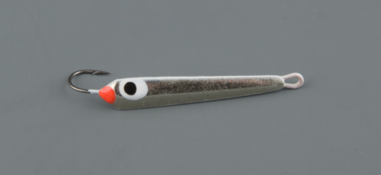Блесна зимняя Пирс Лонг средний 1,2 гр., нейзильбер+СН, с 1-м крючком