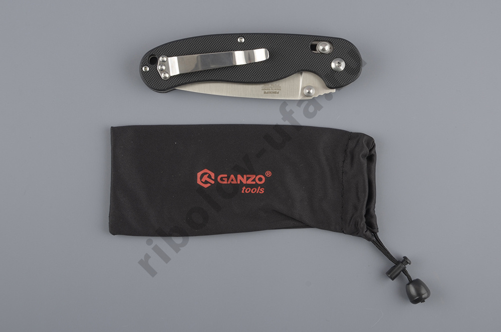 Нож складной туристический Ganzo Firebird F727M-BK