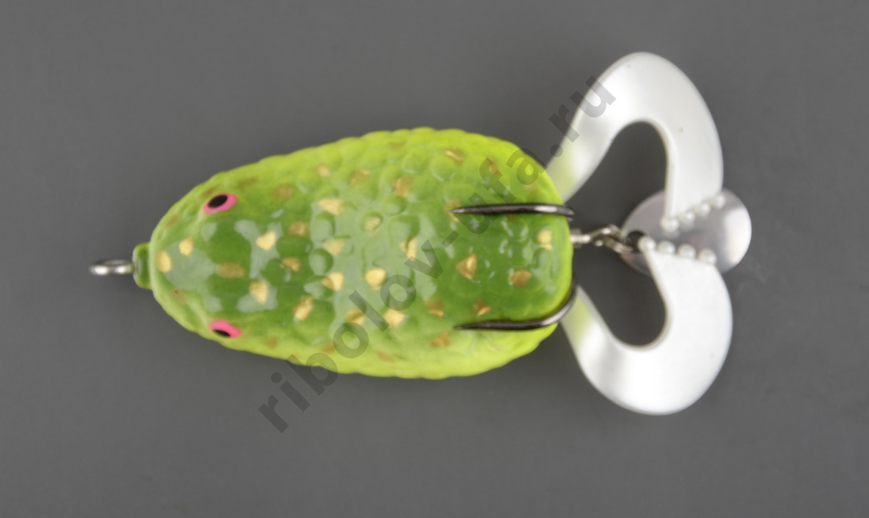 Лягушка незацепляйка Kosadaka оснащ. плав. спиннер LF17 50мм 12гр цв. C33