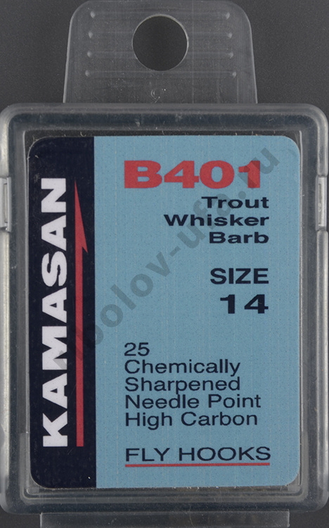 Крючки Kamasan B401 #14 (25шт) HFB401014X