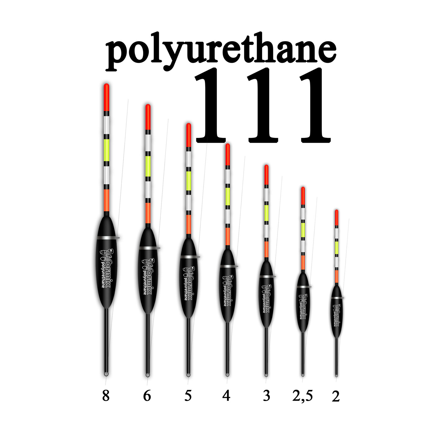 Поплавок из полиуретана Wormix 11150  5,0 гр, ск