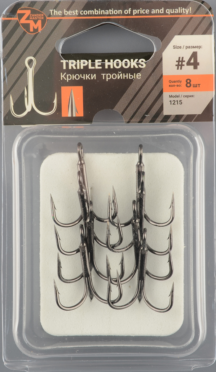 Крючок-тройник Zander Master Owner 1215-4