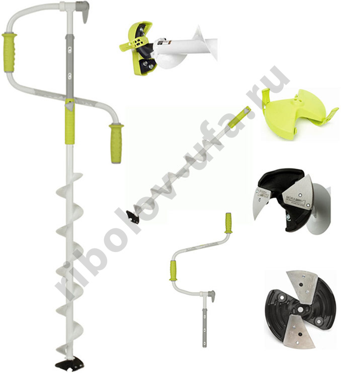 Ледобур Mora Nova System диам. 130 мм с удлиненным шнеком