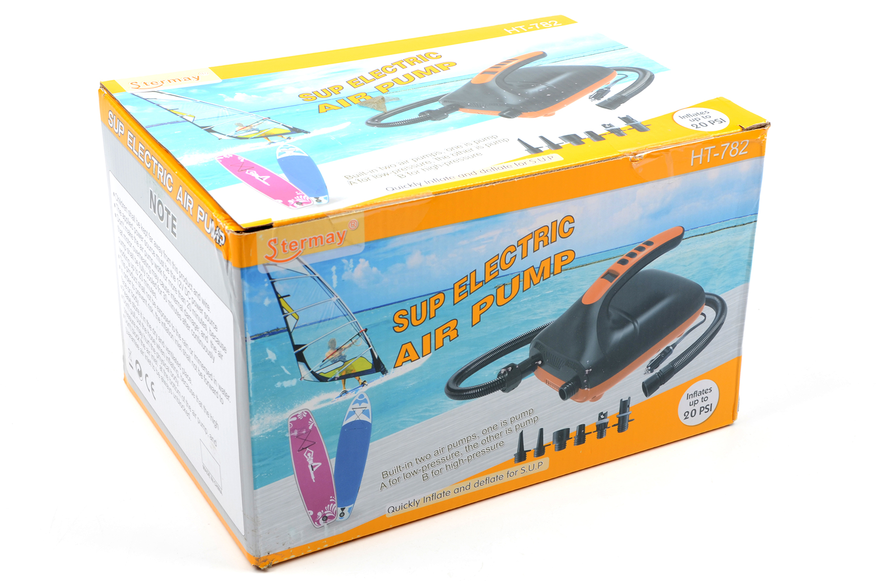 Насос электрический 12v для сапа,  782