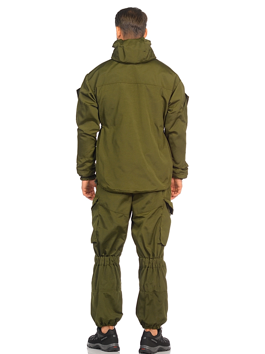 Костюм демисезон. Huntsman Горка-5 цв. Хаки ткань Смесовая Рип-Стоп р. 56-58 рост 170-176 на молнии