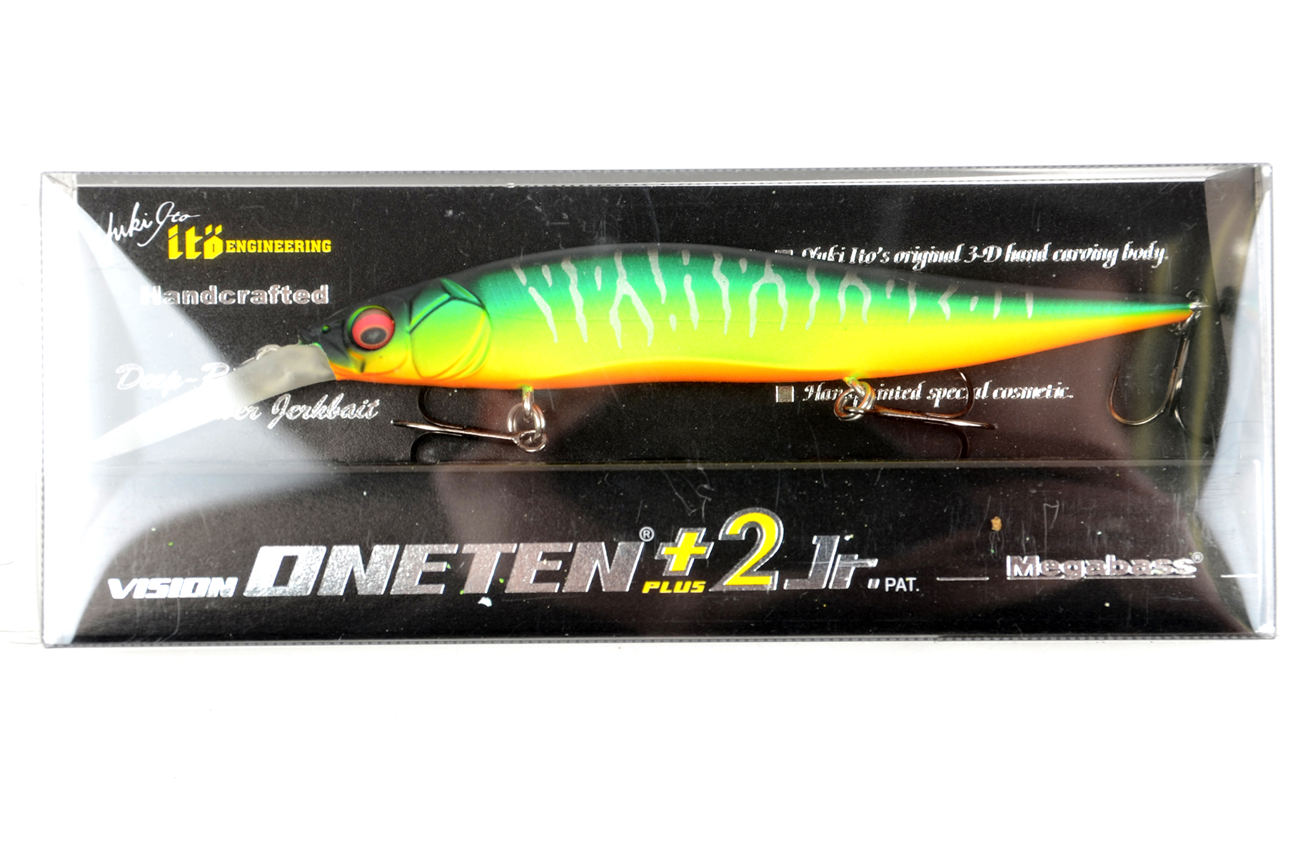 Воблер Megabass Vision Oneten+2 Jr 98SP 98мм 10.6гр #Mat Tiger 557729