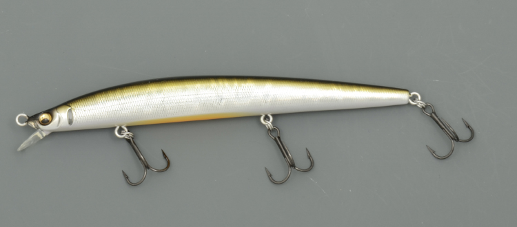 Воблер Megabass X-120 11.4гр, 0.4-0.6м slow floating (gg stardust shad ob)