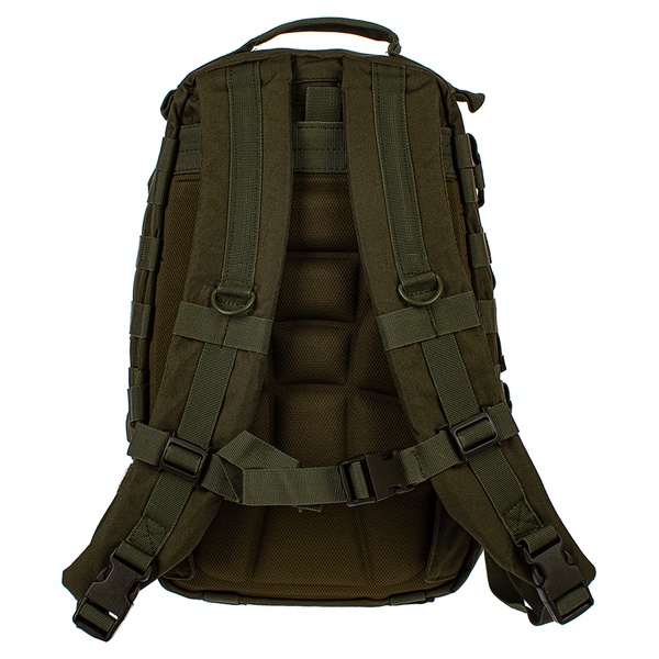 Рюкзак тактический Huntsman RU 070 цв. Хаки 30л, тк. Оксфорд