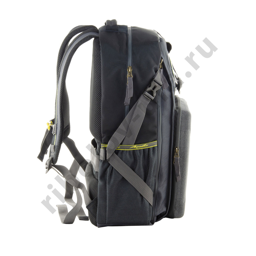 Рюкзак Aquatic РК-02С рыболовный с коробками Fisherbox (синий)
