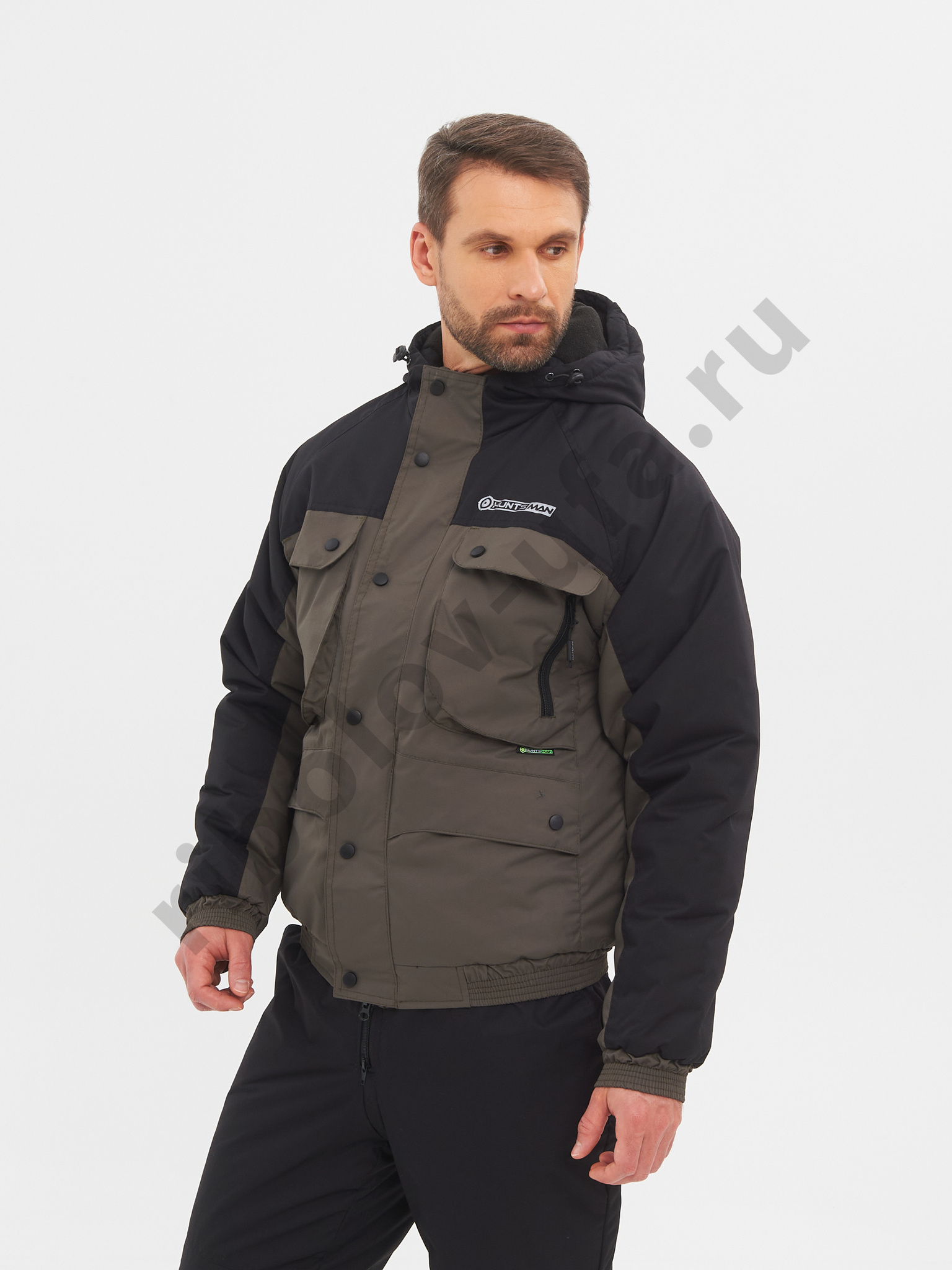 Костюм демисез. Huntsman Таймень Цв. Хаки ткань Breathable р. 48-50 рост 170-176