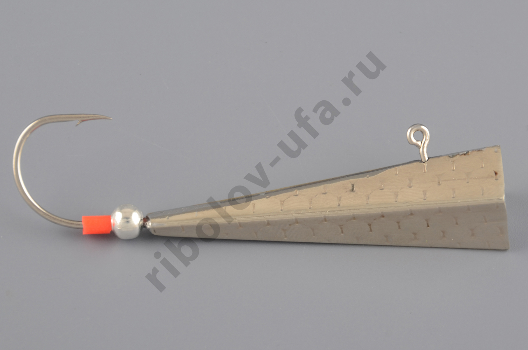 Блесна зимняя Жор Четырехгранка одностволка 15гр лат/ник