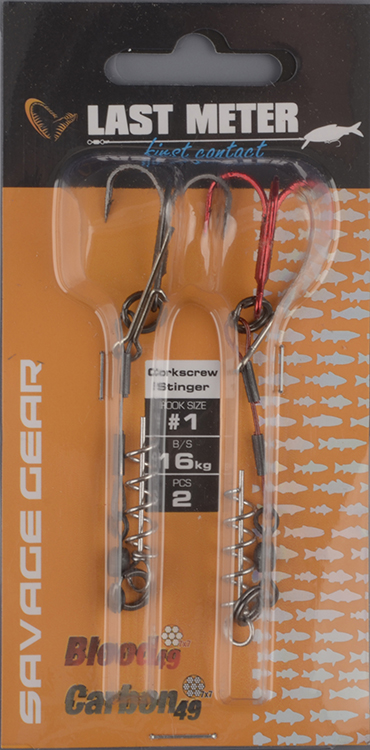 Оснастка Savage Gear Carbon49 Corkscrew 1