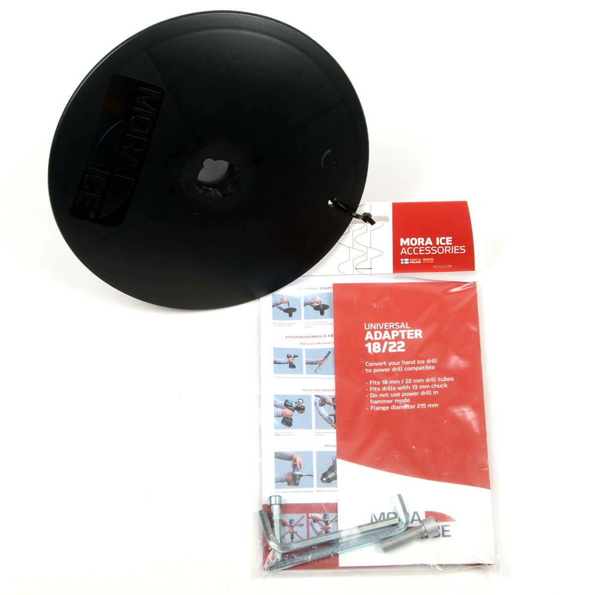 Пластиковый ограничитель с комплектом крепления Mora Ice Universal pro 18/22