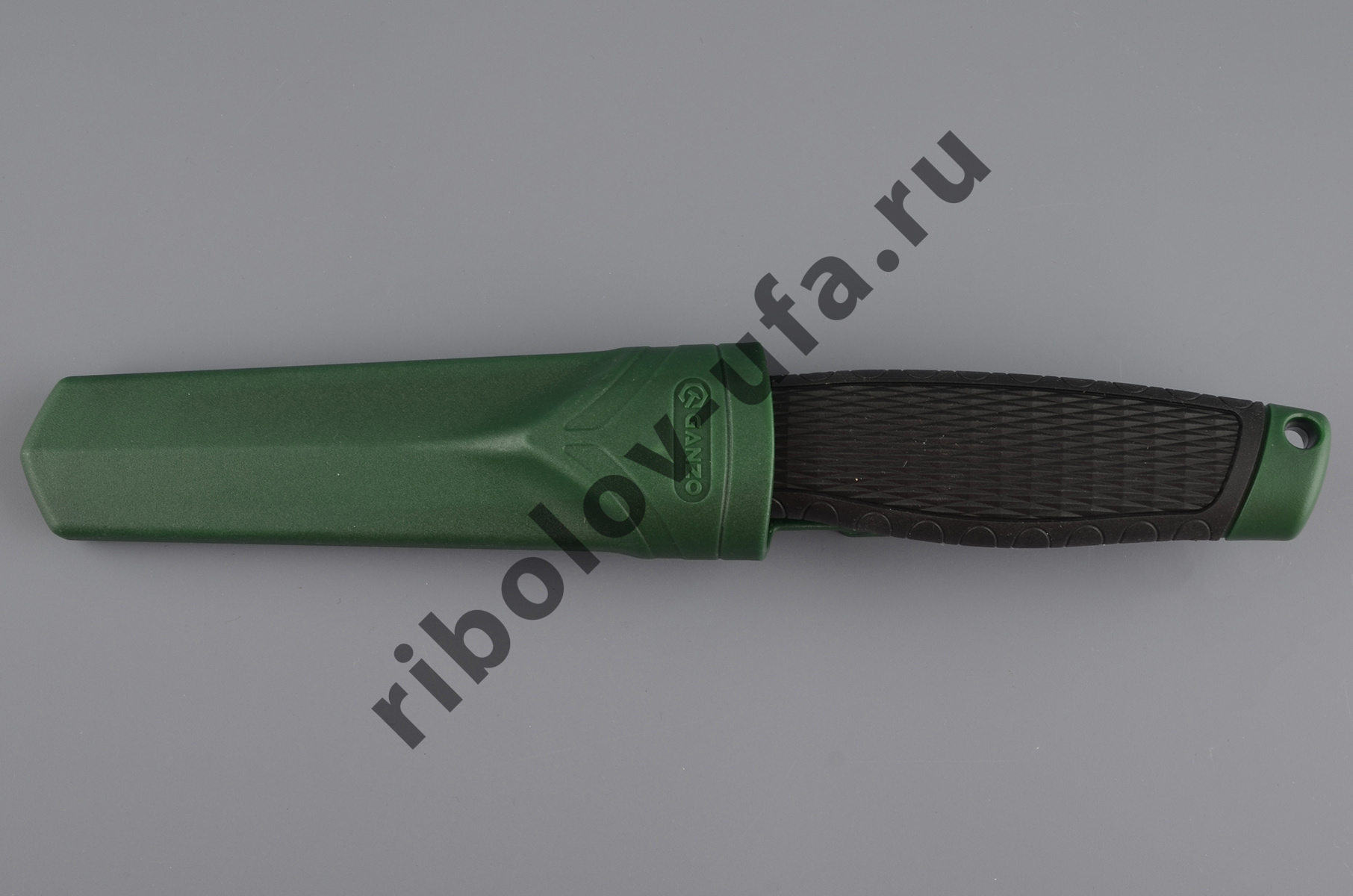 Нож Ganzo G806-GB, черный с зеленым