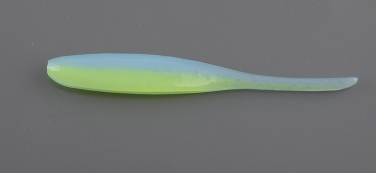 Силиконовая приманка Keitech Shad Impact 3 inch 7,5см 2,3гр (10шт/уп) PAL# 03 Ice Chartreuse