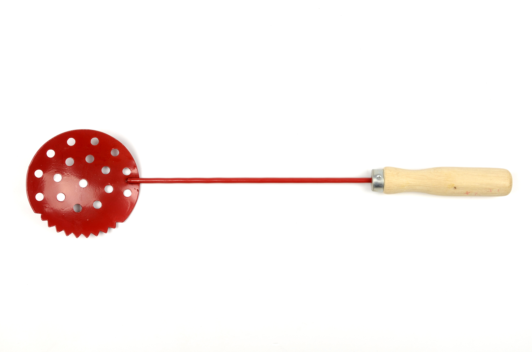 Черпак Три Кита дер. ручка (порошково-окрашенный) цв в ассорт.