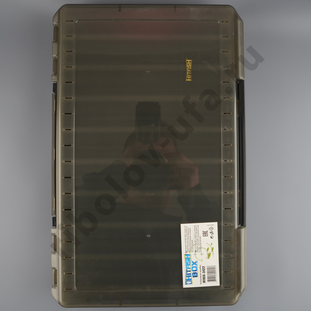 Коробка Hitfish двухстороняя для воблеров 34*21,5*5см HFBOX-3422