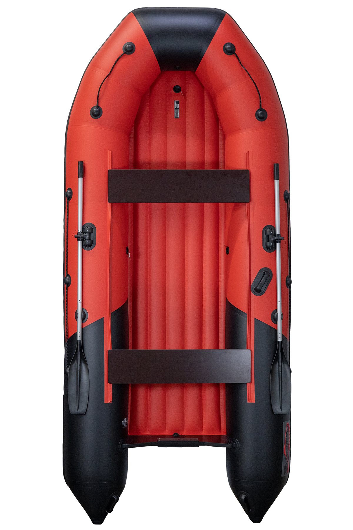 Лодка Таймень NX 3800 НДНД PRO красный/черный