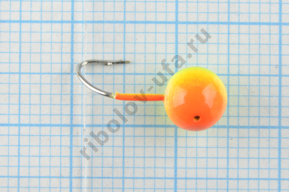 Мормышка литая Marlins Шар 6мм (1.22гр) кр. Crown 7000-407