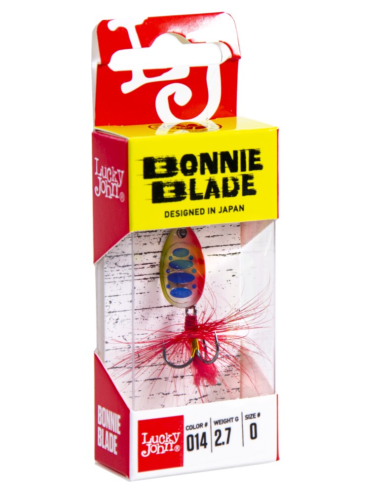Блесна вращ. Lucky John Bonnie Blade #0, 2.5гр., цв. 014