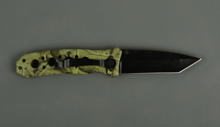 Нож складной Kosadaka N-F35H 21.0/12.0 см, с облегченной рукояткой, камуфляж