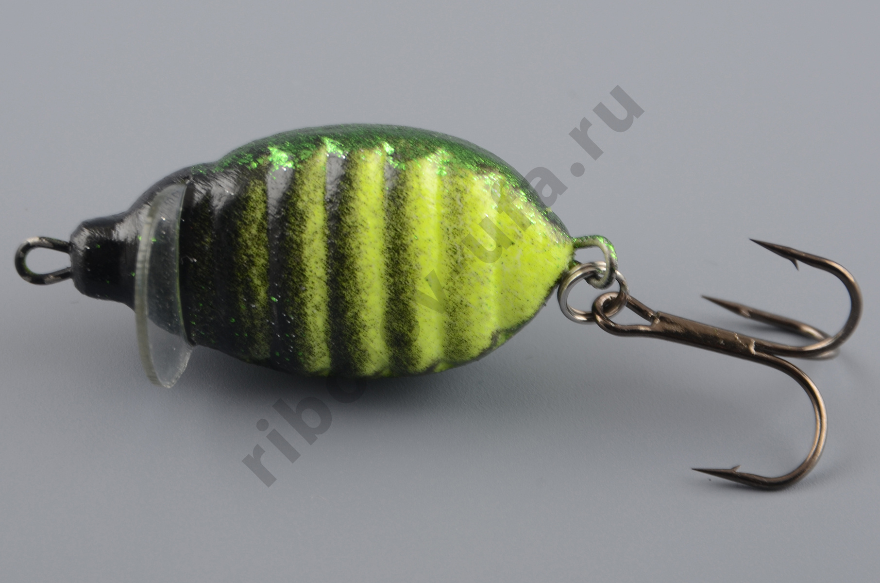 Воблер Белоречье Кренк Жук 3D 4гр тройник №6, цв. 4802