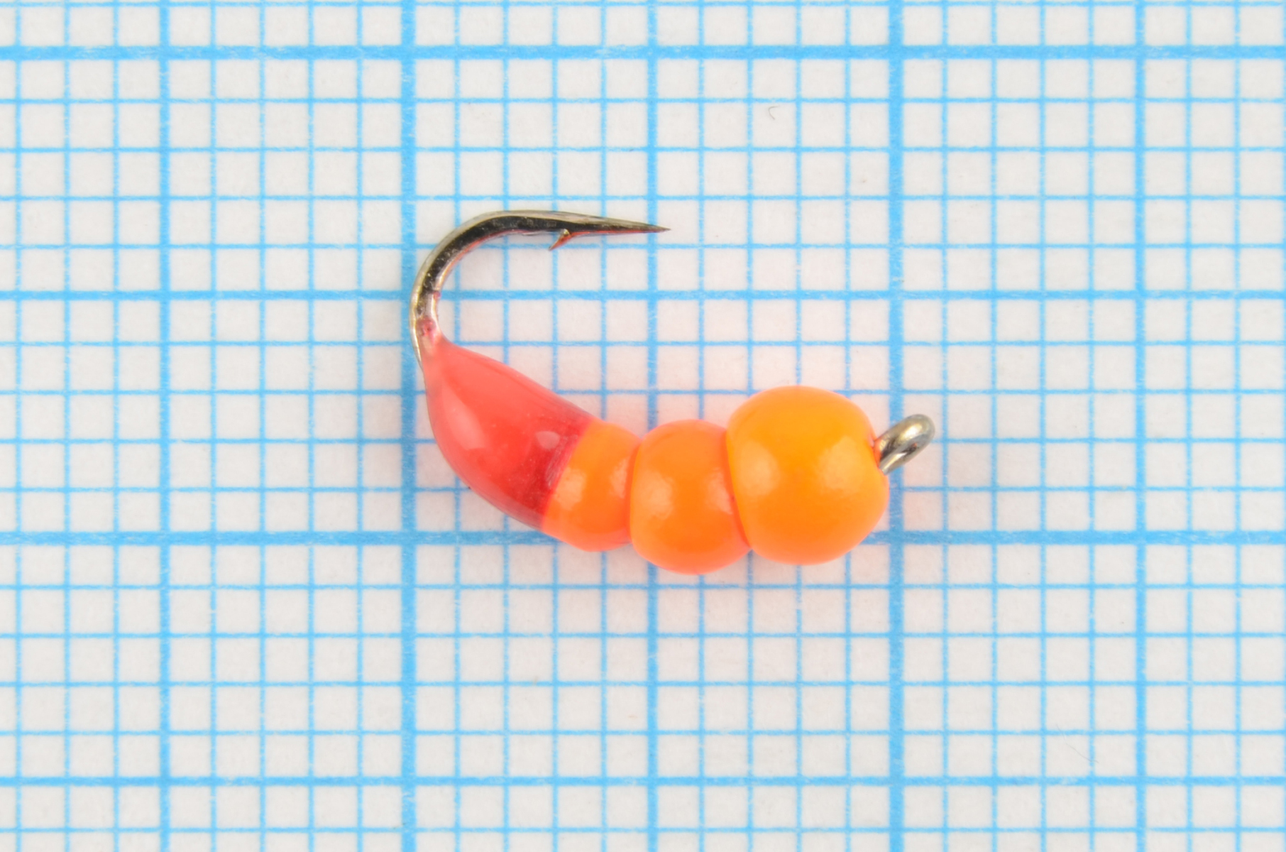 Мормышка вольфрам. Marlins Мураш №2 3,5мм 0,65гр. цв.оранж