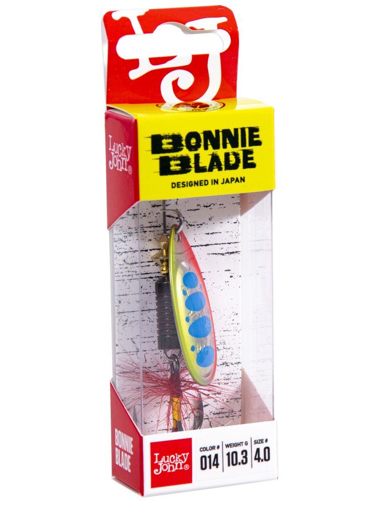 Блесна вращ. Lucky John Bonnie Blade #04, 10.3гр., цв. 014
