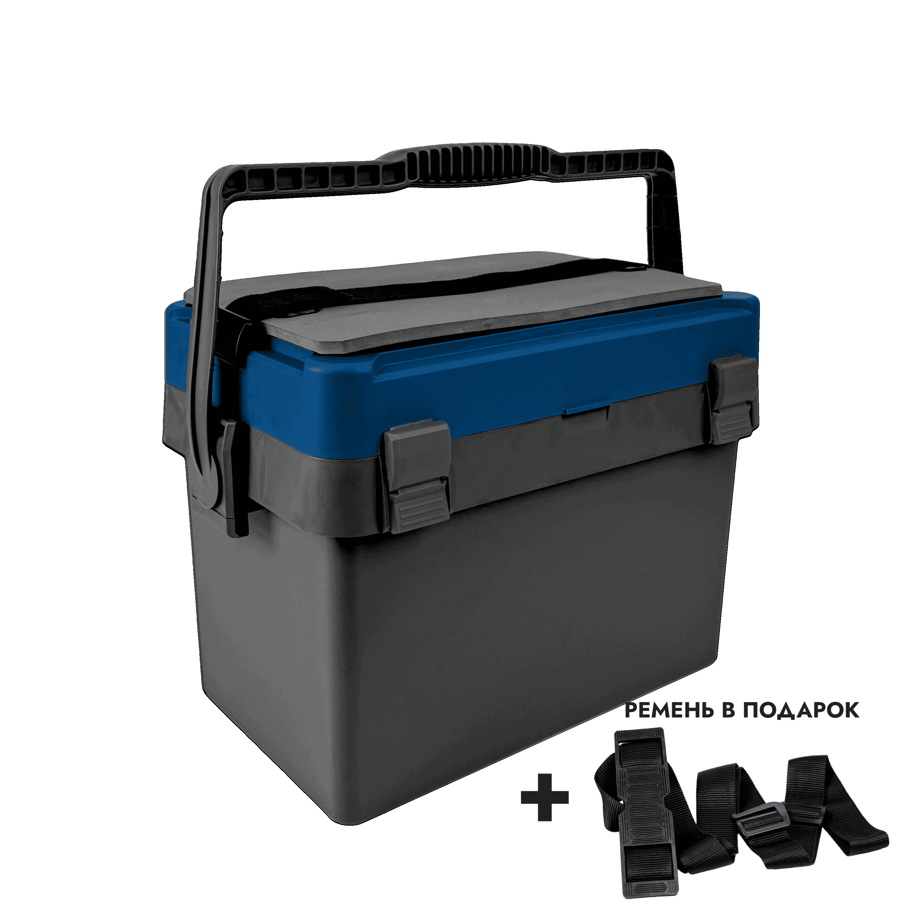Ящик зимний Fishka Petrov Универсал с ручкой цв. Нави 400*260*325