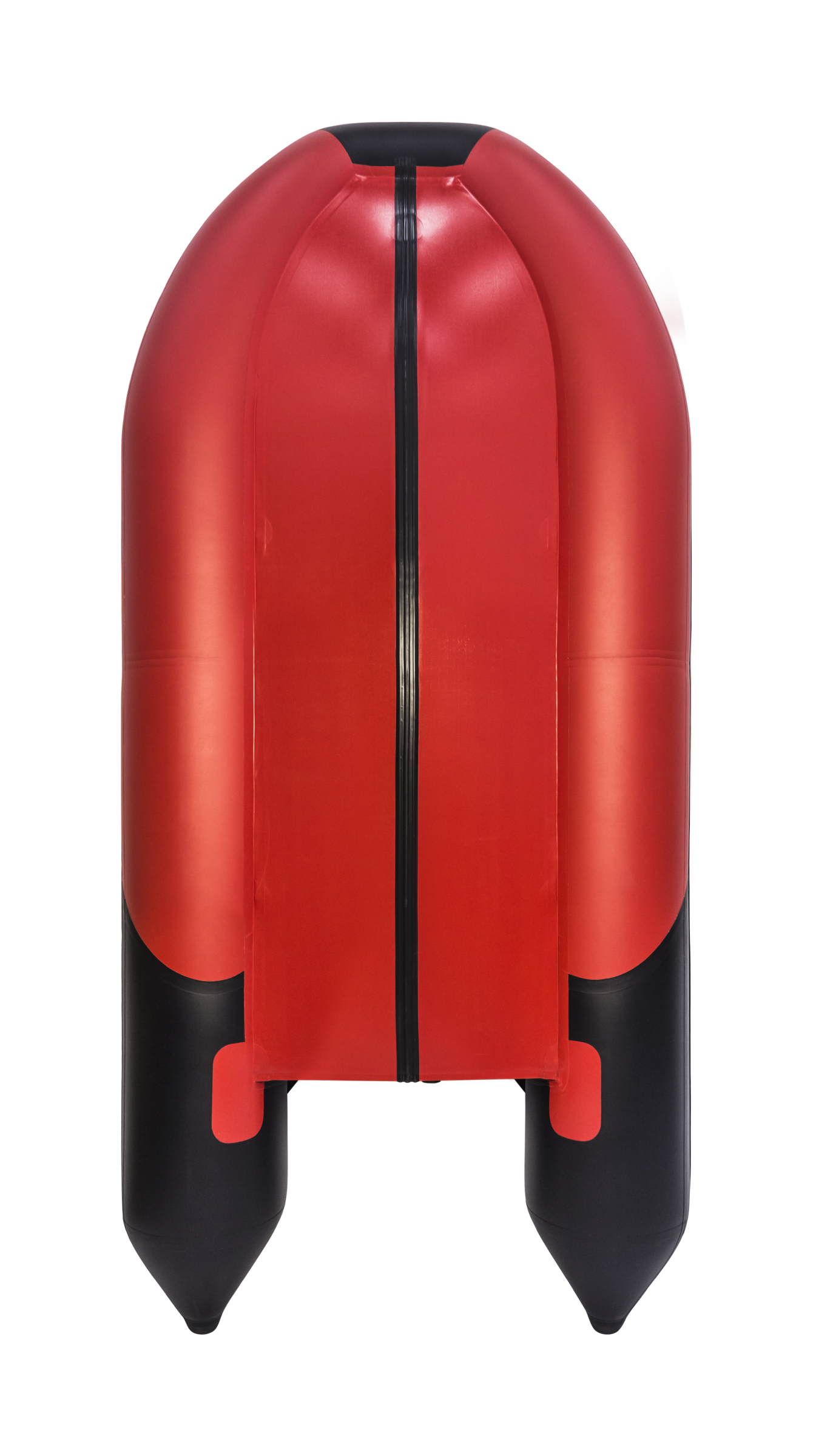 Лодка Ривьера Компакт 3400 СК комби красно/черный