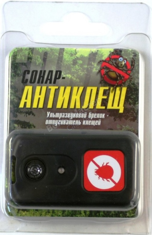 Ультрозвуковой брелок-отпугиватель клещей Сонар-Антиклещ