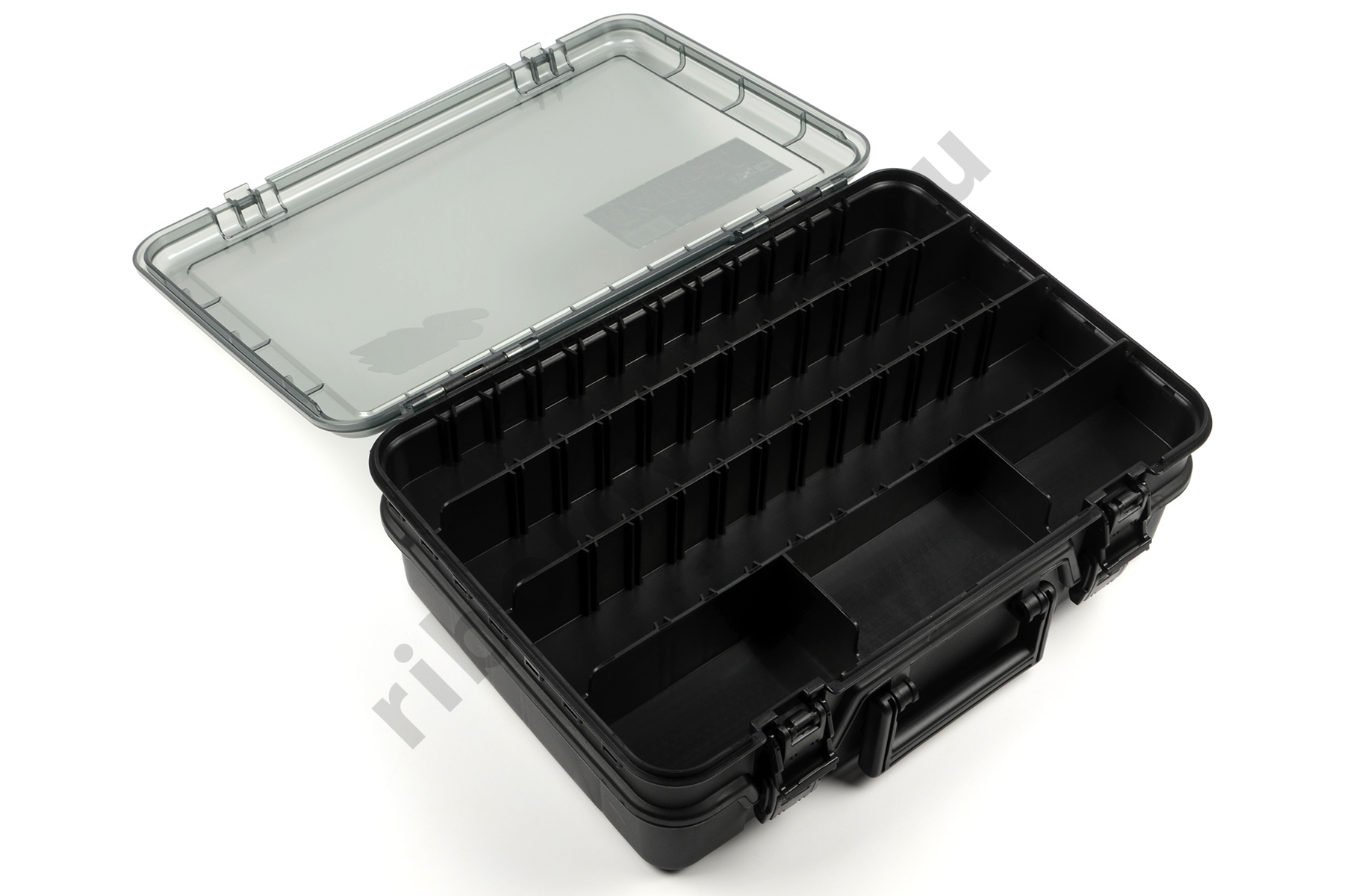 Чемодан Meiho Versus 2-ярусный (380*270*120), черный (VS-3070-BL)