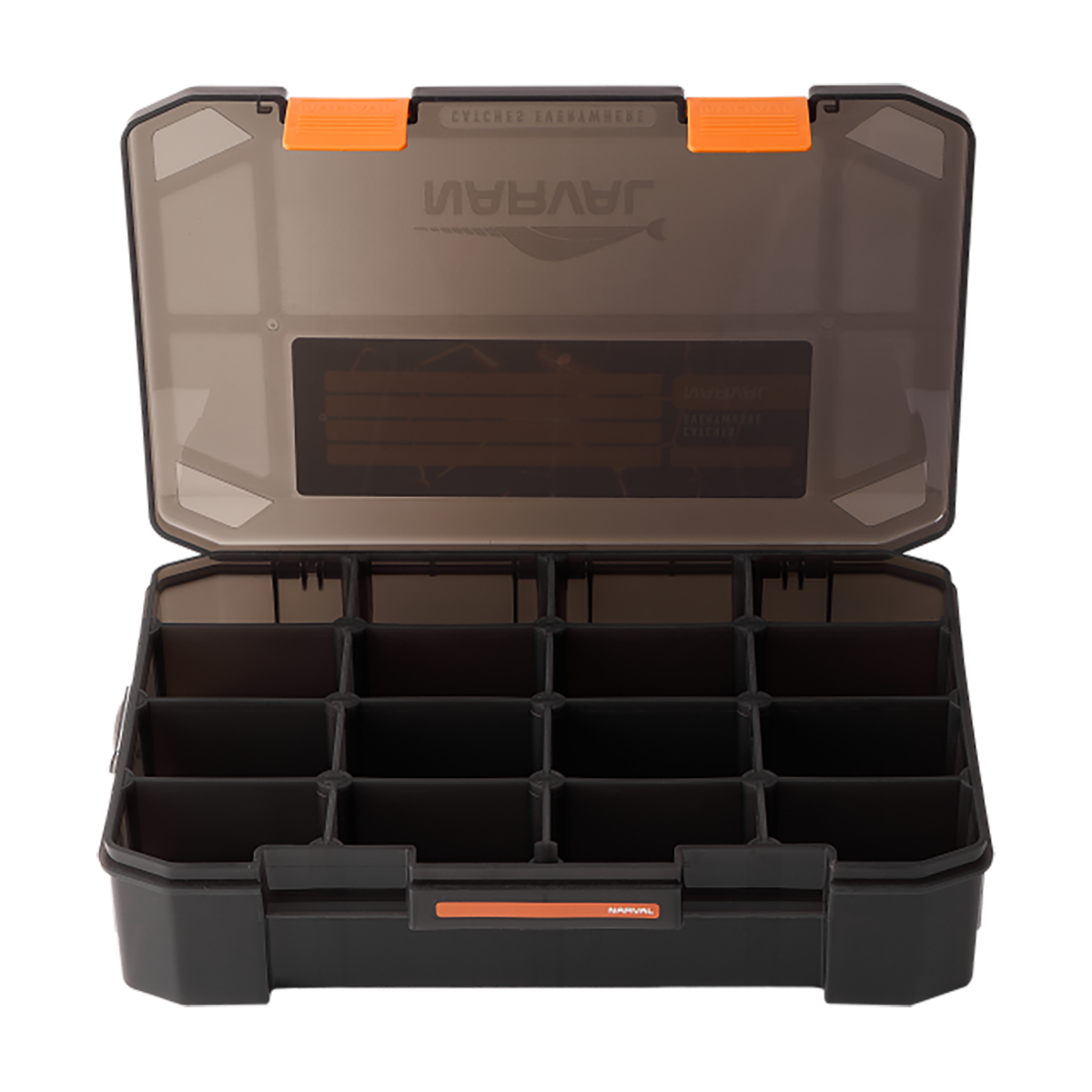 Коробка Narval Fishing Multi Case 35x23x8cm #Black & Orange