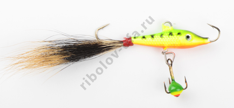 Балансир Lucky John Soft Tail 3 + тройн. 20 (81311-20)