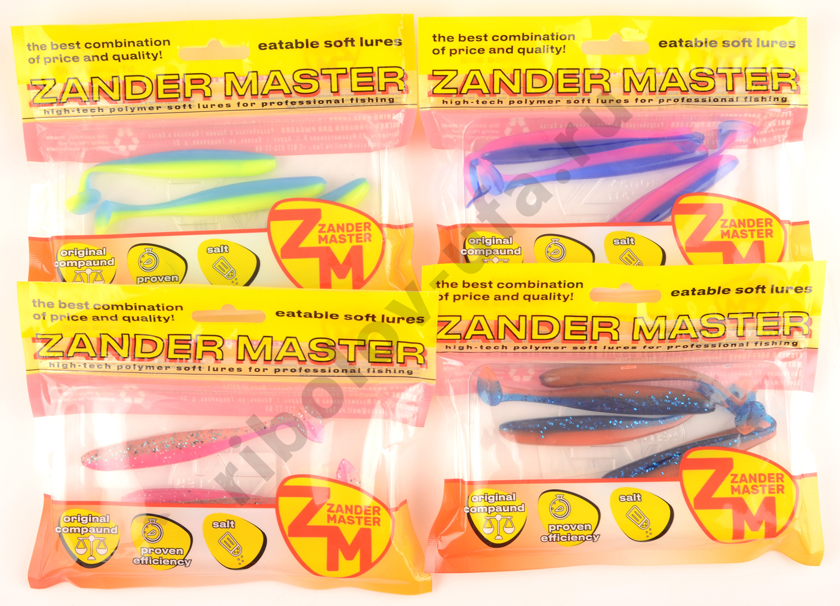 Силиконовая приманка Zander Master Easy Shiner 9,5см, 4гр цв. 31