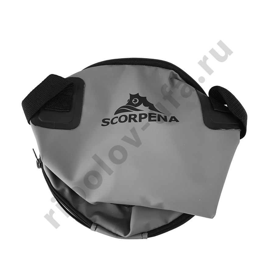 Ведро Scorpena складное 10л с крышкой