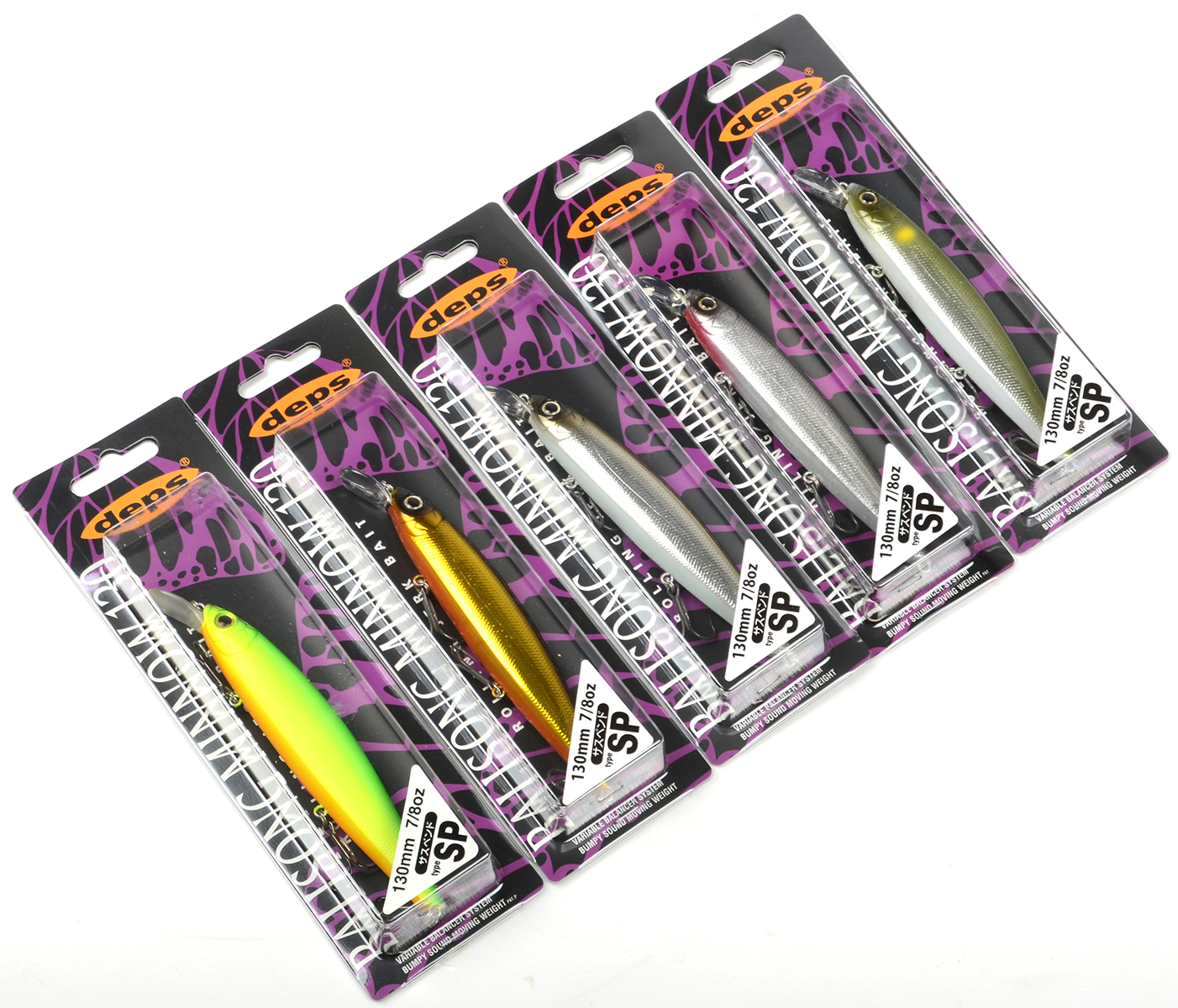 Воблер Deps Balisong Minnow 130SP  25гр, 1.2 м  #09