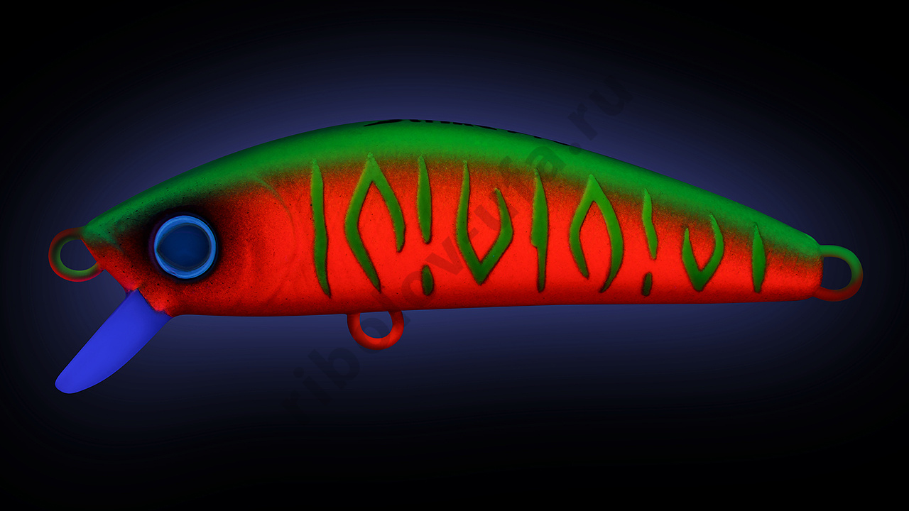 Воблер Strike Pro Mustang Minnow 60 плав.,5.8гр.(0.3-0.7м) кр.VMC  MG-002A#A230S