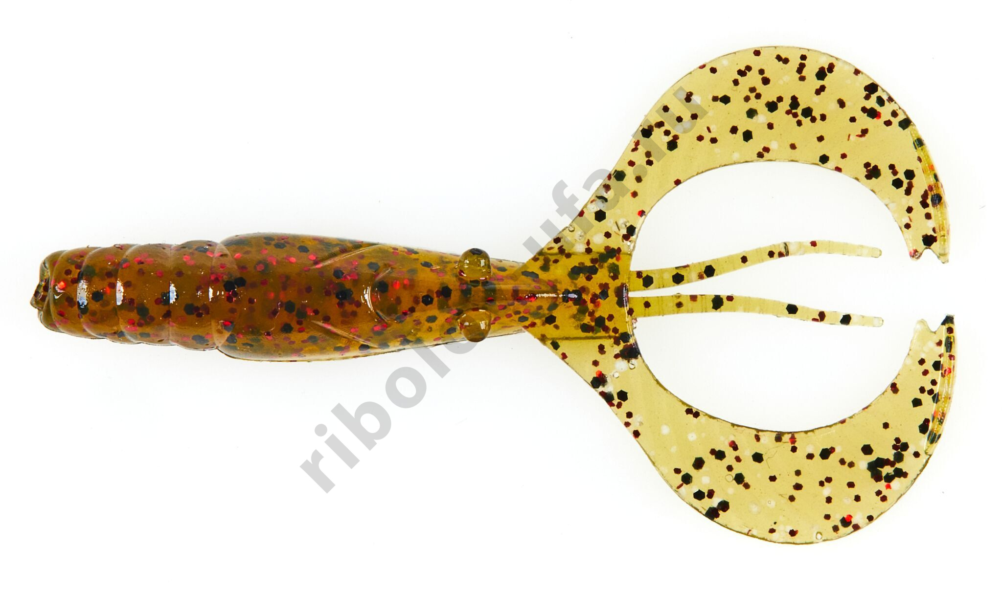 Силиконовая приманка Lucky John Pro Series Curly Shrimp 2.0in 5.0см /PA03